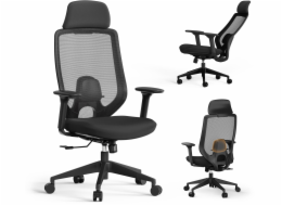 SENSE7 Kancelářská židle Nakai, černá