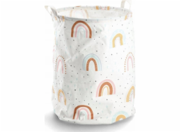 Zeller Koš na prádlo Rainbow, plátěný, 38x48 cm