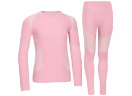 Spokey Dětské termoprádlo Furious 146-152 růžové