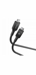 Spigen Kabel Essential USB C na USB C 100W, černý EB10020CC