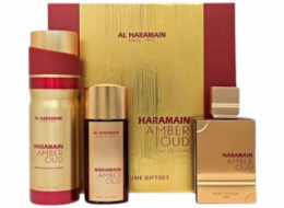 Al Haramain Amber Oud Ruby Edition Pure Parfém 75 ml + 30 ml + tělový deodorant ve spreji 200 ml