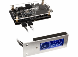Lamptron TC20 PCI RGB ovladač ventilátorů - stříbrný (LAMP-TC20S)