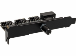 Lamptron Ovladač ventilátorů + RGB CFM36 černý (LAMP-CFM36B)