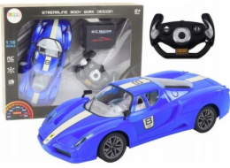 LeanToys Sportovní auto na dálkové ovládání 1:16 R/C modré