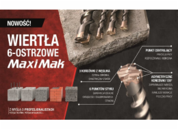 Makita vrtačka MAKITA DRILL SDS MAX 12x 400x 540mm MAXI MAK 6-CUT