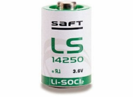 Saft Jednorázová lithiová baterie LS14250 pro domácí použití, 1/2AA