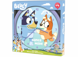 KIDS Velké nástěnné hodiny pro děti 25 cm / Modré a bingo modré / By00015