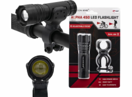 Falcon Eye Ruční svítilna Falcon Eye Alpha, 450 lm, upevnění na řídítka, napájení z baterie, zaostřování