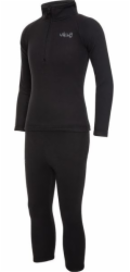 VIKING Arctis Set Polartec dětské spodní prádlo, velikost 140-152 cm, černé