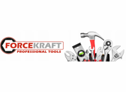 Forcekraft Sada nářadí 222 kusů 1/4, 3/8, 1/2 (6hranná) (4-32 mm)