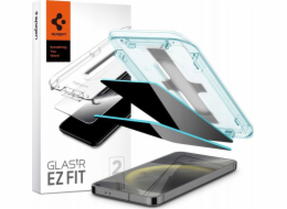Spigen Tvrzené sklo SPIGEN GLAS.TR „EZ FIT“, 2 ks, ochrana soukromí pro Galaxy S24