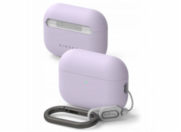 Ringke Silikonový kryt pro Apple AirPods Pro 3 ve světle fialové barvě