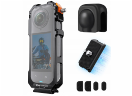 NoName Ochranný rámový upevňovací rám s 2x ISO 1/4 krytem GoPro pro Insta360 X5 / Kf31.182