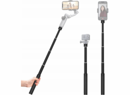 NoName Teleskopický držák na rameno pro fotoaparát Gimbal 73cm 1/4 / AOCHUAN / Selfie tyč 73cm