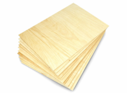 Dymo Březová překližka - 3mm - formát 297x210mm - 10ks.