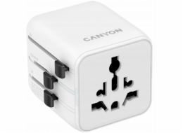 CANYON Travel Adapter OnTour One EU/UK/US/AUS   White
