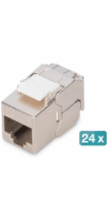 Digitus Keystone Cat6A geschirmt 24 Stk. werkzeugfr