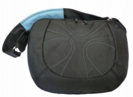 Natec *Impress Oranžová Černá - Modrá, černomodrá brašna na notebook 15,4", IM-ORA-B-154