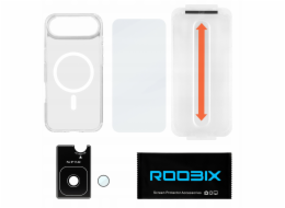 Roobix 3v1 Combo pro iPhone 17 Air (pouzdro MagSafe + sklo + ochranná fólie)
