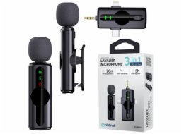 NoName PLATINET BEZDRÁTOVÝ KLOPOVÝ MIKROFON, JEDNODUCHÁ SADA [46293]