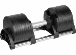 REBEL ACTIVE Litinová automatická činka 36 kg, 2kg stupňovitě