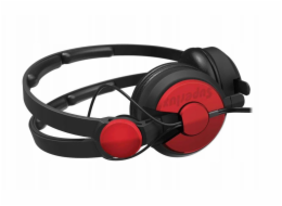 Superlux HD562 červená, uzavřená, na uši