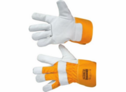 Modeco Rukavice z vyztužené hovězí kůže vel. 11 12 ks (MN-06-171/11)