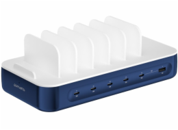 4smarts 541279 Mobilní nabíječka Univerzální tmavě modrá, bílá AC rychlé nabíjení Interní