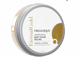 Organique Eternal Gold vyhlazující cukrový tělový peeling 200 ml