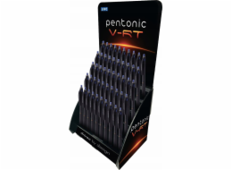 Linc Kuličkové pero PENTONIC B-RT 4007BLU-D50 modré 0.7 černé pouzdro 5x10 ks + displej plast