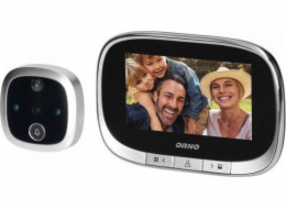 Orno ELEKTRONICKÁ DVEŘNÍ KUKÁRKA 4,3  S FUNKCÍ ZÁZNAMU