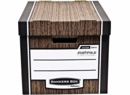 Fellowes Kartotéka Woodgrain - hnědá 61002 FELLOWES
