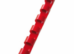 Argo plastové hřbety 19mm ARGO 405194 červené 100ks