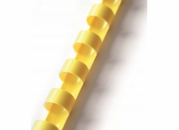 Argo plastový hřbet 38mm ARGO 405386 žlutý 50 ks