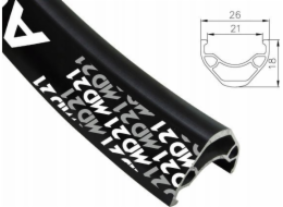 Alexrims Ráfek MTB ALEXRIMS MD21 26x32 děr Tubeless Ready H. disc s krytkou, černý (NOVÝ)