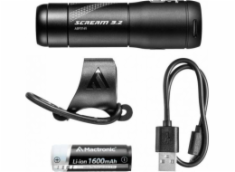MacTronic Cyklistické světlo MACTRONIC Přední SCREAM 3.2 600lm