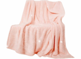 Multitex Deka 150 x 200 z mikrovlákna, plyšová, třpytivá, stříbrná 01