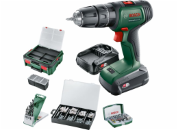 Bosch Akumulátorová vrtačka UniversalImpact 18V, 2x 1,5 Ah baterie (06039D4103)