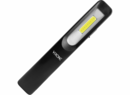 Orno LED dílenská svítilna 3W 200lm + 3W 150lm, 1200mah, 3 režimy: 100%, 50%, přední dioda, magnet, popruh