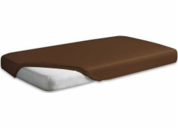 Multitex Prostěradlo 220 x 200, saténové s elastickým materiálem, zlatá barva, 18