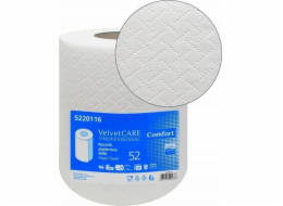 Velvet Dvouvrstvé papírové utěrky z celulózy Care Mini 52 Comfort 5220116 bílé 52m 12 ks.