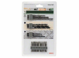 Bosch Sada vrtáků a bitů DIY Uneo Mixed Set, 19 kusů
