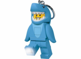 LEGO Přívěsek na klíče LEGO Classic KE155 Přívěsek na klíče se žraločí svítilnou LEGO