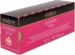 Richmont Malinovo-hruškový čaj 12x6g