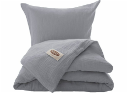 Multitex Ložní prádlo 160 x 200 3dílné bavlněné mušelínové 44