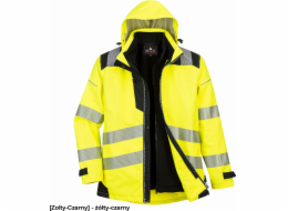 Portwest PW365 - PW3 reflexní bunda 3 v 1 - žluto-černá XL