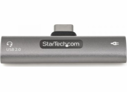 StarTech Adaptér USB-C na USB-C x2 stříbrný (CDP2CAPDM)