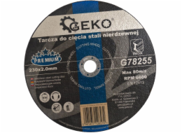 Geko Řezný kotouč PREMIUM 230x2.0 z nerezové oceli (G78255)