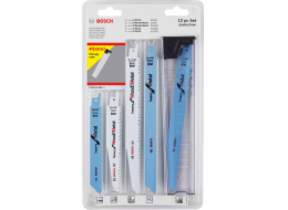 Bosch Sada plátků pro přímočarou pilu Demolition, 12 dílů (2607010908)