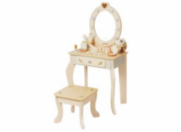Milly Mally Toaletní stolek lly z přírodního dřeva